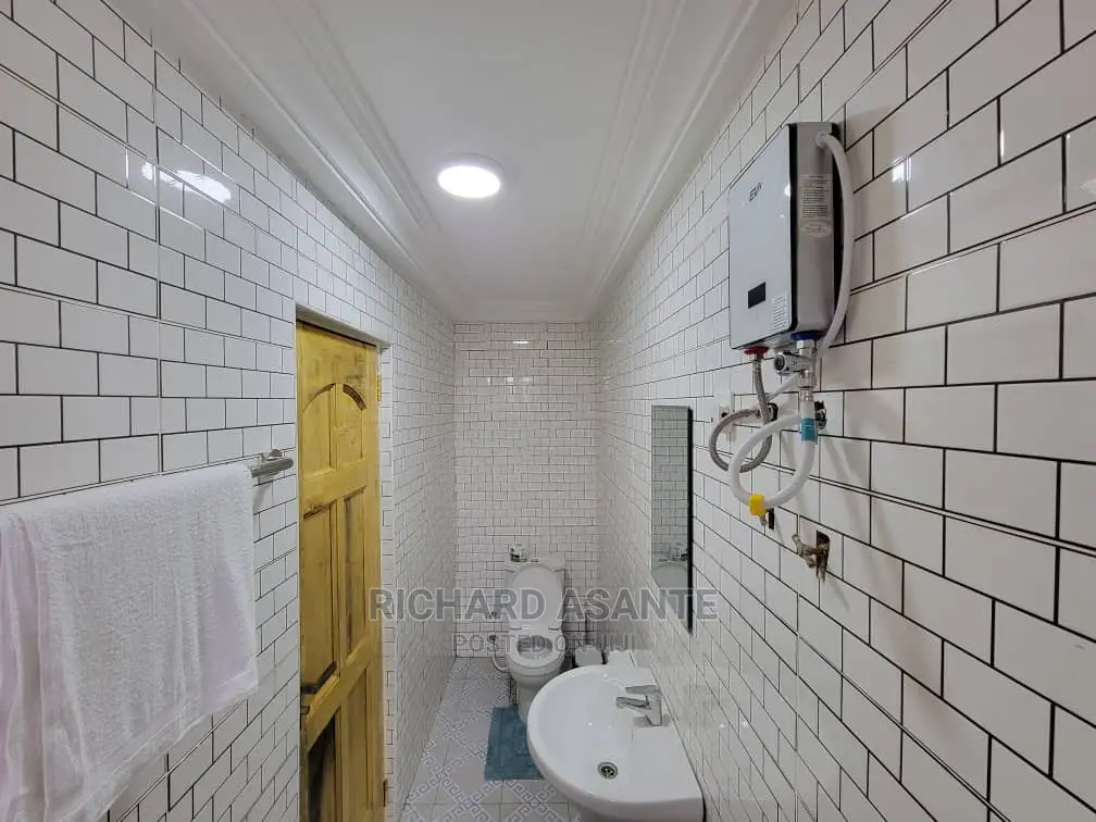 One Bedrm Full Apartment With Water Heater at Pokuase-Fise