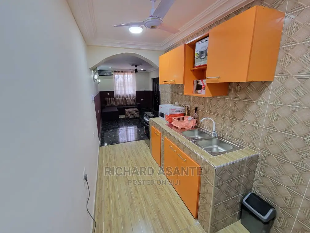 One Bedrm Full Apartment With Water Heater at Pokuase-Fise