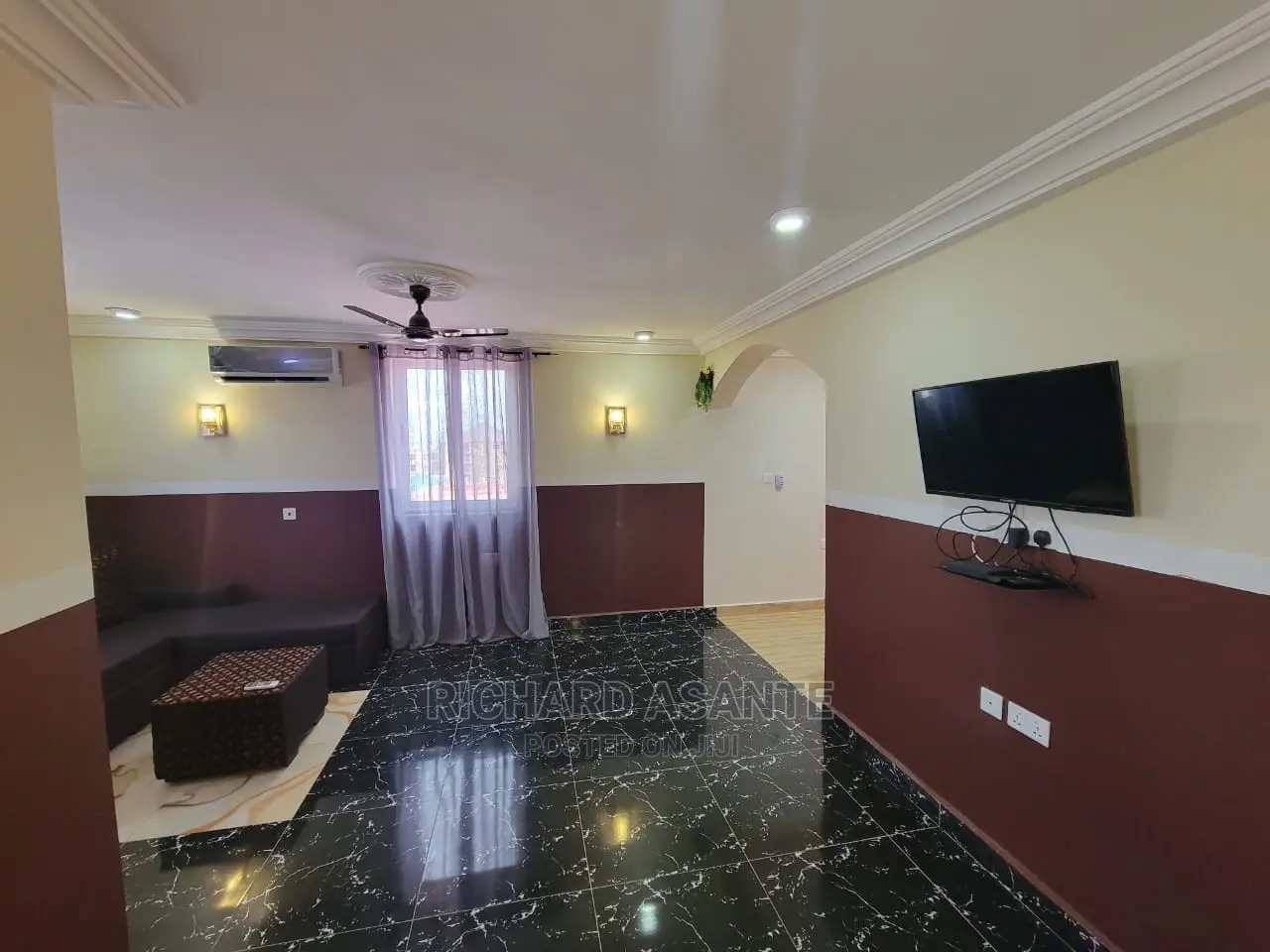 One Bedrm Full Apartment With Water Heater at Pokuase-Fise