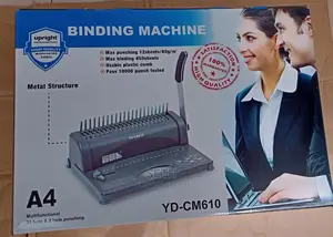Upright Comb Binding Machine
