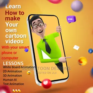 Learn Cartoon Animation With Your Phone or Pc