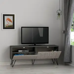 TV Stand (Push to Lock)