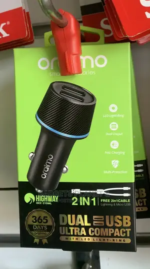Oraimo Dual USB Ultra Compact Fast Charger