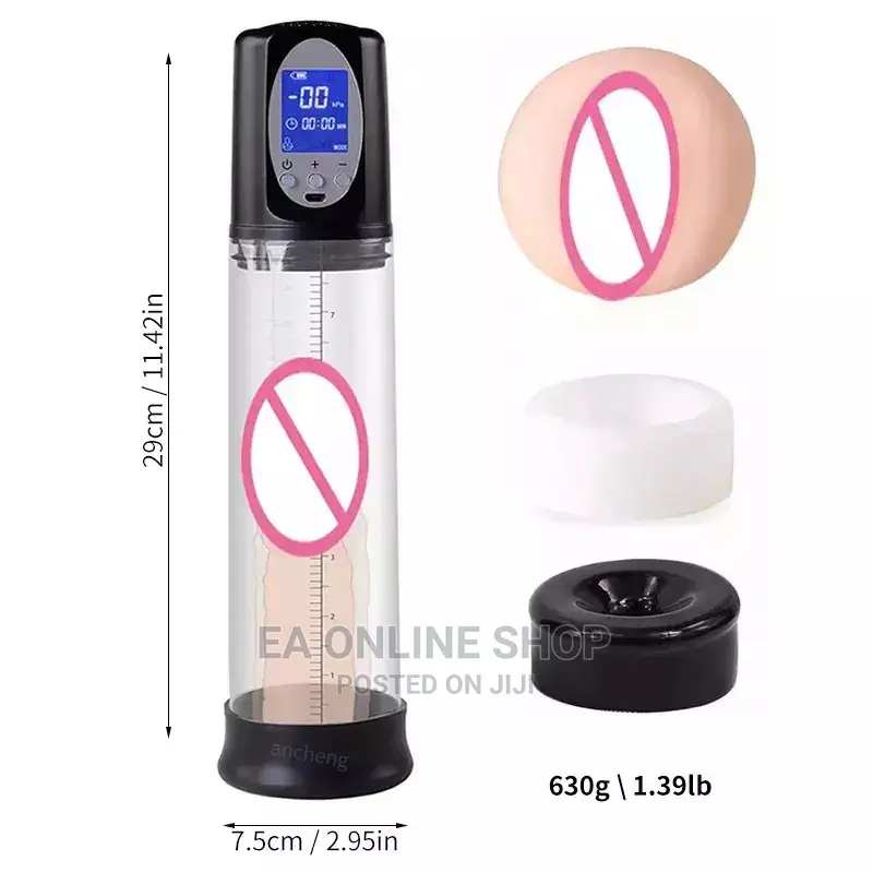 Automatic Penis Dick Enlargement Pump. USB Rechargeable