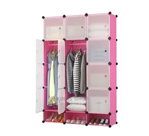 Plastic Wardrobe 12 Cubes