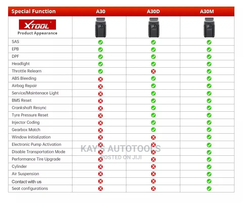 Xtool A30m Professional Car Diagnostic Tool Lifetime Update