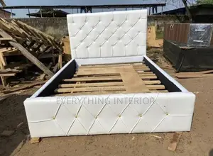 Latex Foam and Ashfoam White Bed Frame for Sale