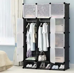 Plastic Wardropes 12 Cubicles