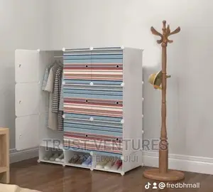 Plastic Wardrobe 9cubes