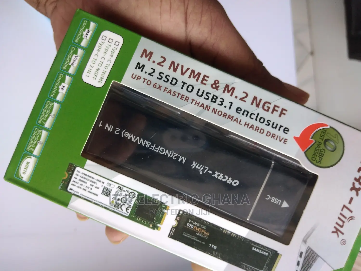 M.2 SSD to Usb 3.1 Enclose Case