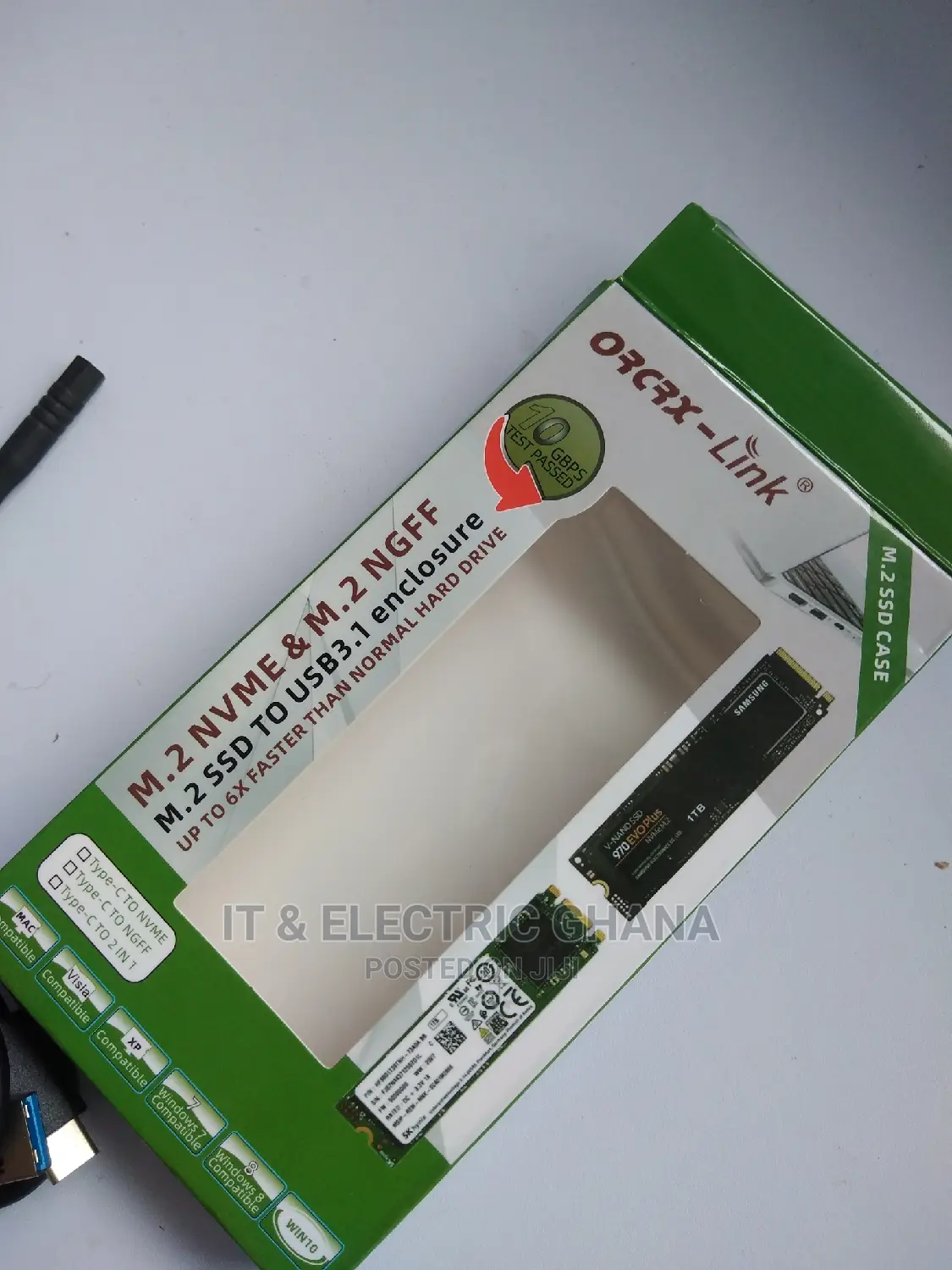 M.2 SSD to Usb 3.1 Enclose Case