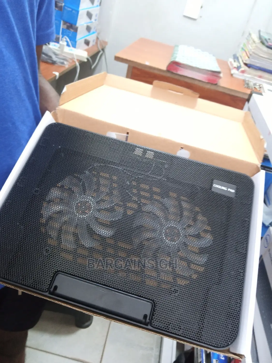 Laptop Cooling Pad With Inbuilt Fan