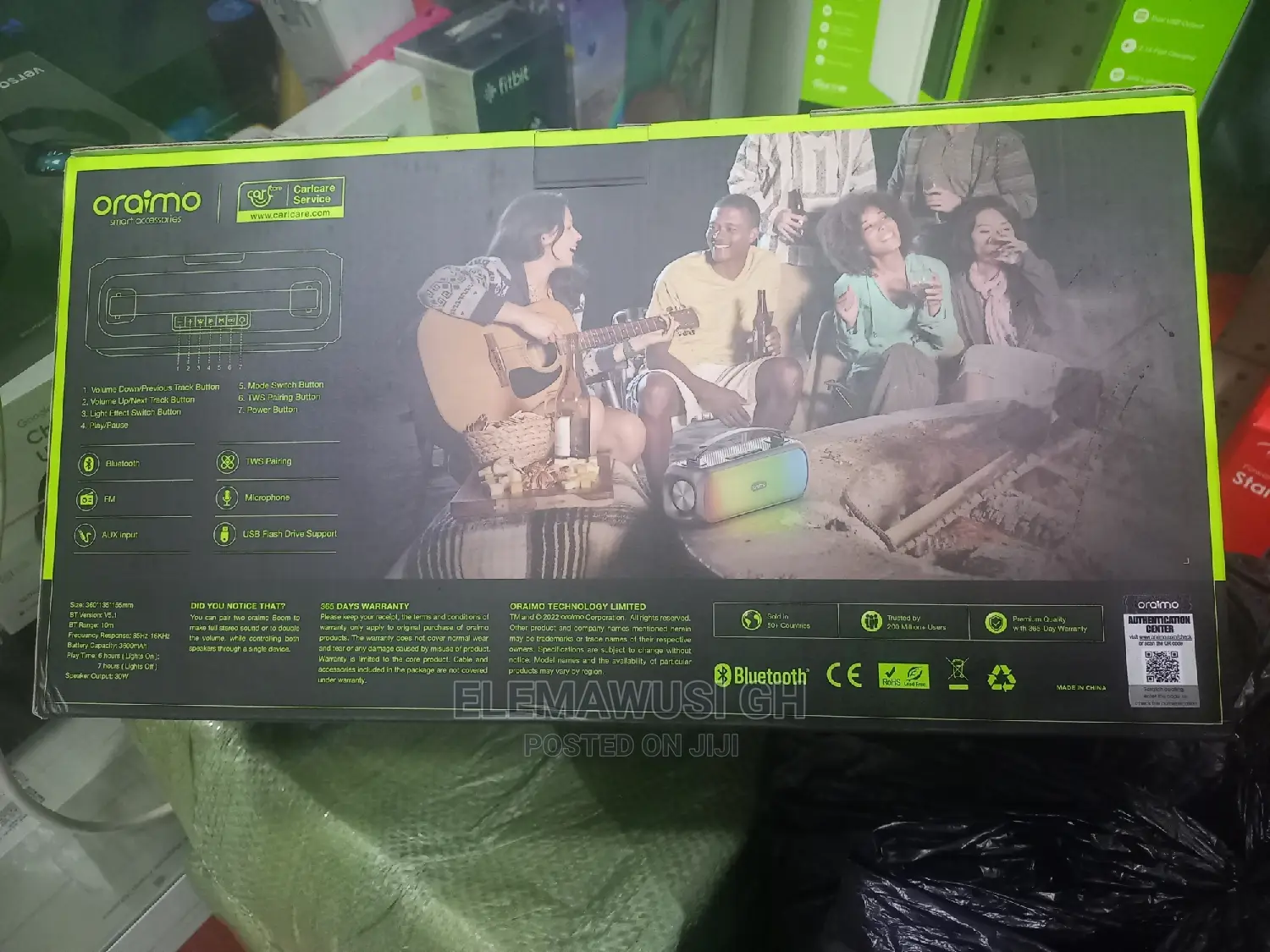 Oraimo Bass Go Boom