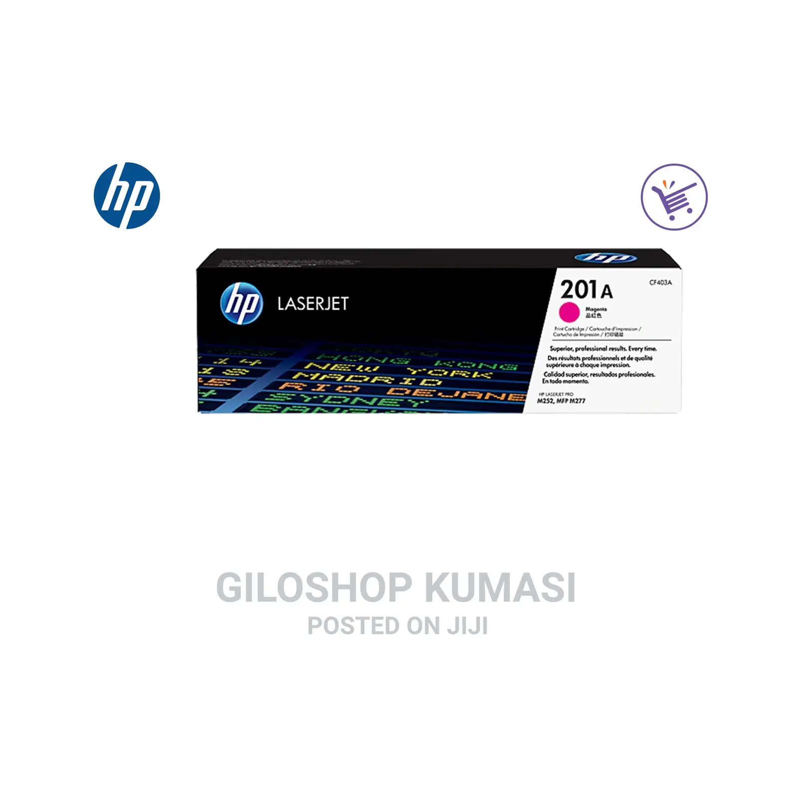 Hp 201a Magenta Original Laserjet Toner Cartridge Cf403a