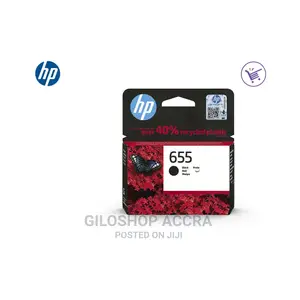 HP 655 Black Ink Cartridge (CZ109A)