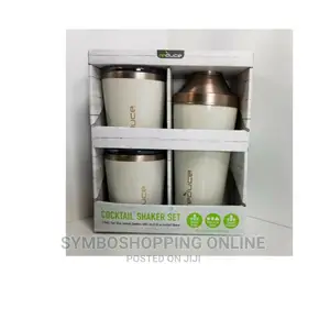 NEW Reduce Cocktail 3-Piece Shaker Set With 10-Oz. Lowball