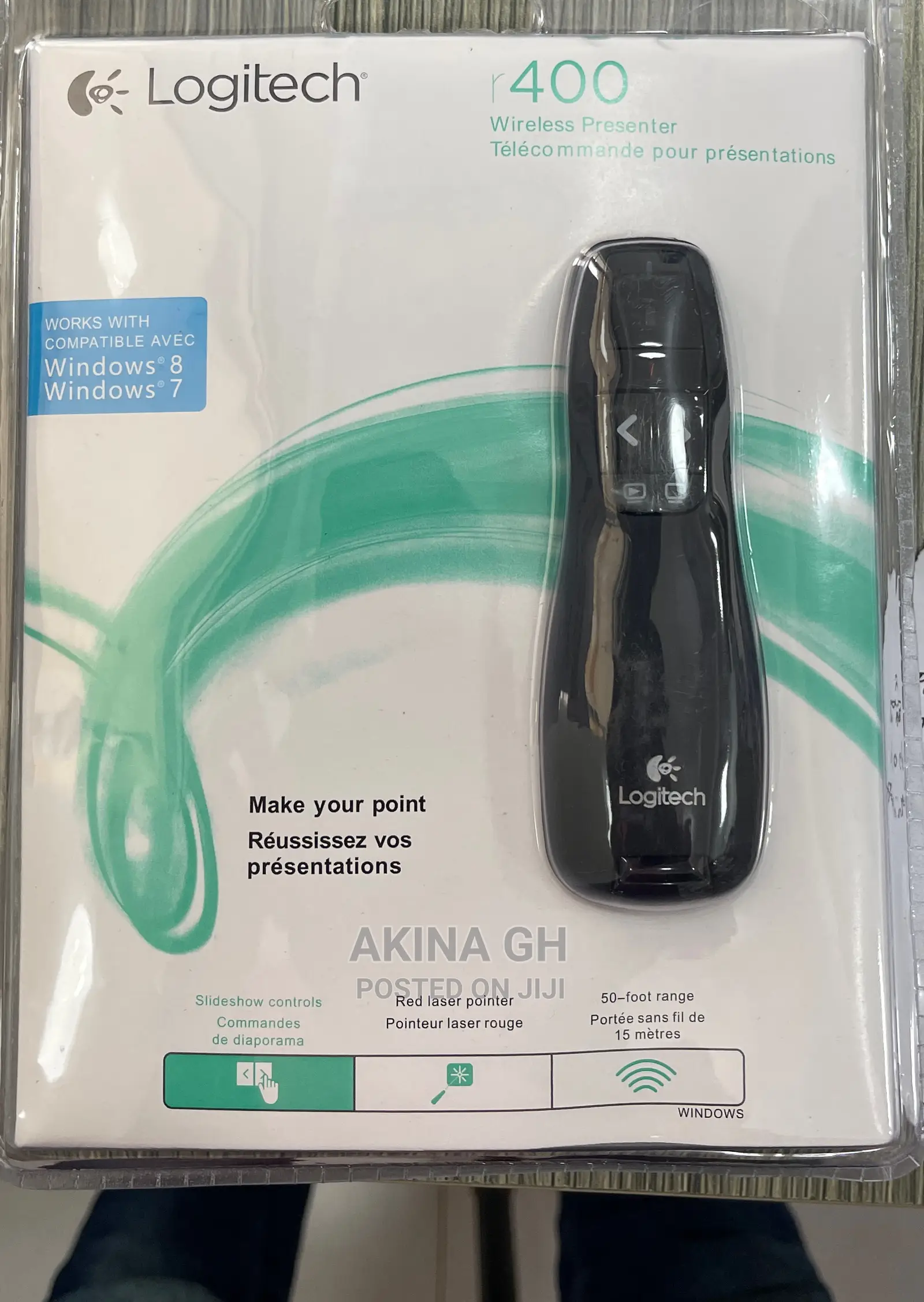 Logitech Wireless Laser Presenter Pointer