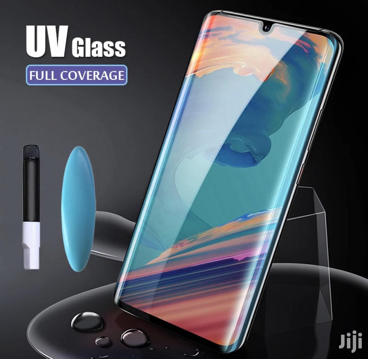 UV Glue Tempered Glass for Samsung Phones