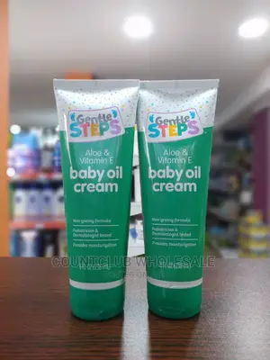 Gentle Steps Baby Oil Cream, Aloe Vitamin E 236ml