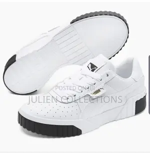 Puma Cali White and Black