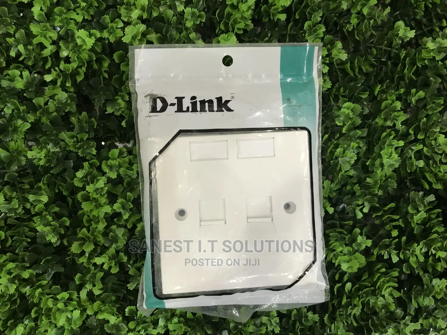 D-Link Double Faceplate With Keystone