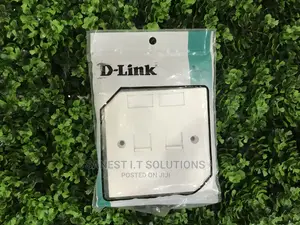 D-Link Double Faceplate With Keystone