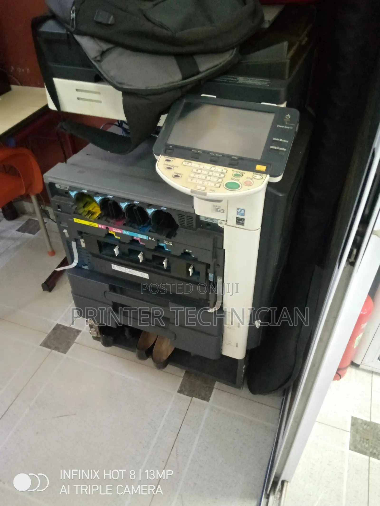 Servicing and Repairing of Konica Minolta Bizhub, Xerox