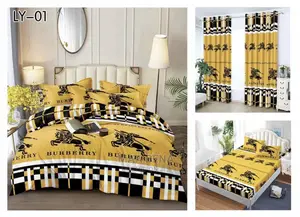 Bedset With Matching Curtains