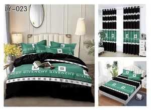 Quality Bedset With Matching Curtains