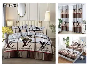 Quality Bedset With Matching Curtains