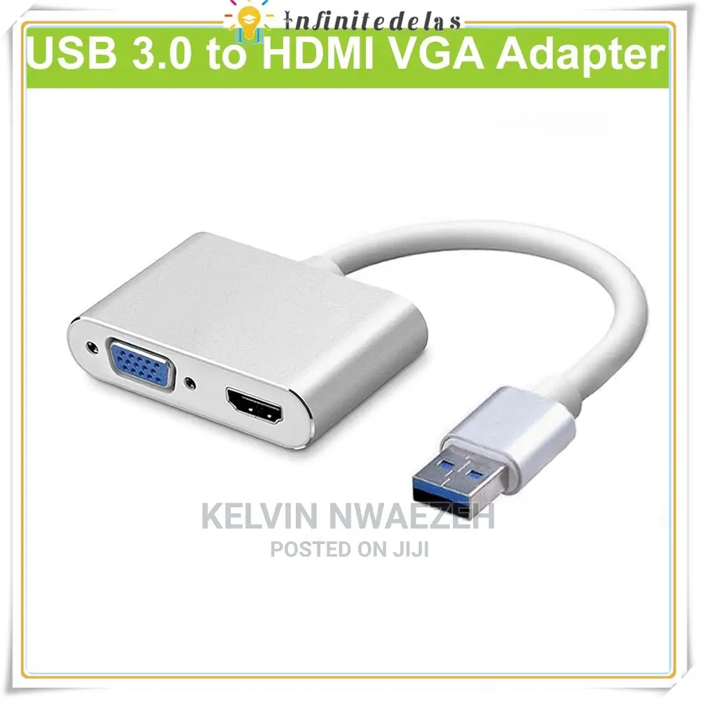 3.0 USB to HDMI and VGA
