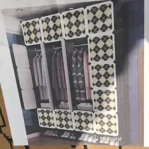 Plastic Wardrobe 20 Cubes