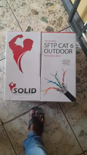 Solid Sd-sftp 305m (1000ft) Cat6 Outdoor Newtwork Cable