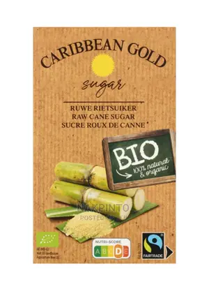 Organic Cane Sugar. Unrefined Raw Cane Sugar