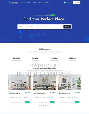Real Estate Multilingual System Website