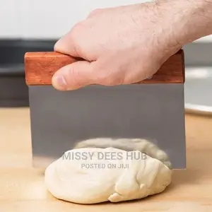 Stainless Steel Dough Cutter / Scraper.