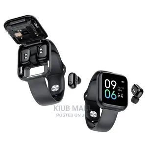 Smart Health Watch With Earbud
