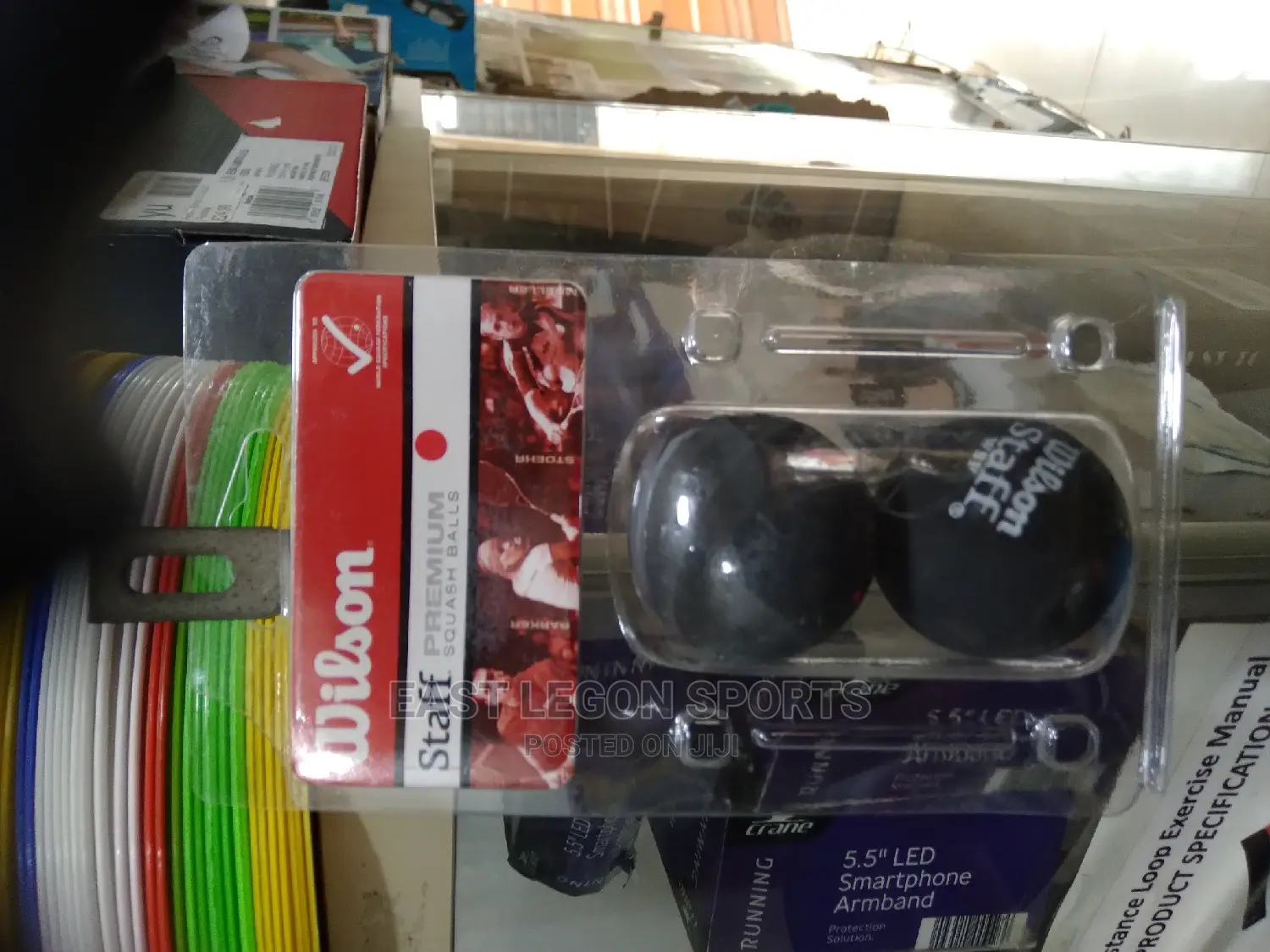 Wilson Squash Ball Red Dot Pack Set