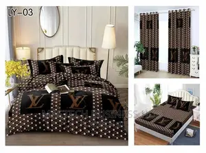 Bedsheet With Curtains