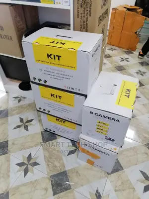 8 Channel 5mp IP Camera With Mic Complete Kit +Network Cable