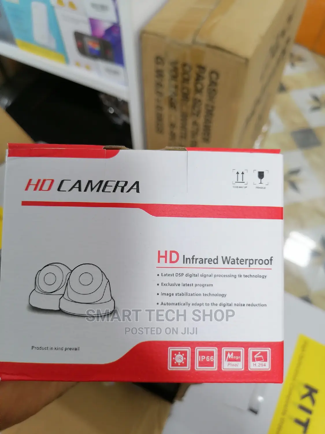 8 Channel 5mp IP Camera With Mic Complete Kit +Network Cable