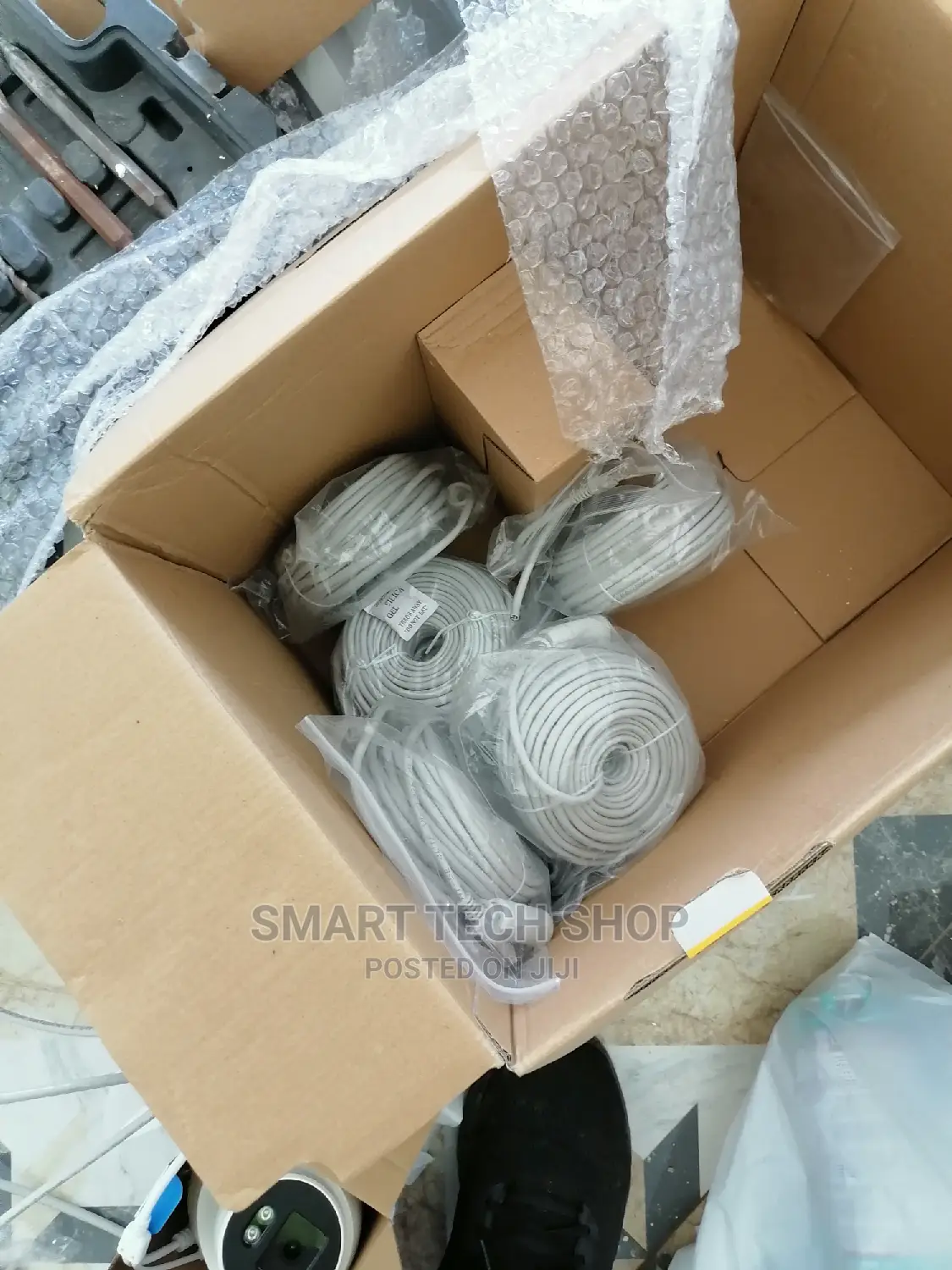 8 Channel 5mp IP Camera With Mic Complete Kit +Network Cable