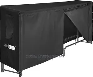 VIVOHOME 8ft Heavy Duty Indoor Outdoor Firewood Storage Rack