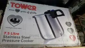 7.5lit Tower T90102 Stainless Steel Pressure Cooker