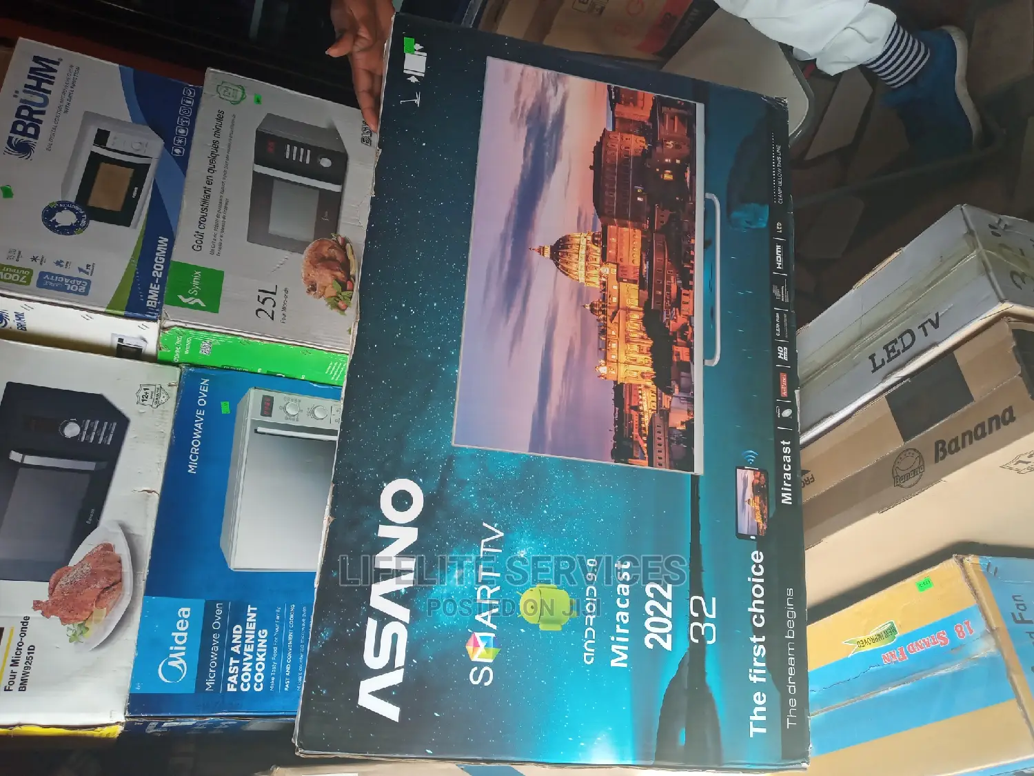 Clear View Smart Tv-Asano 32"