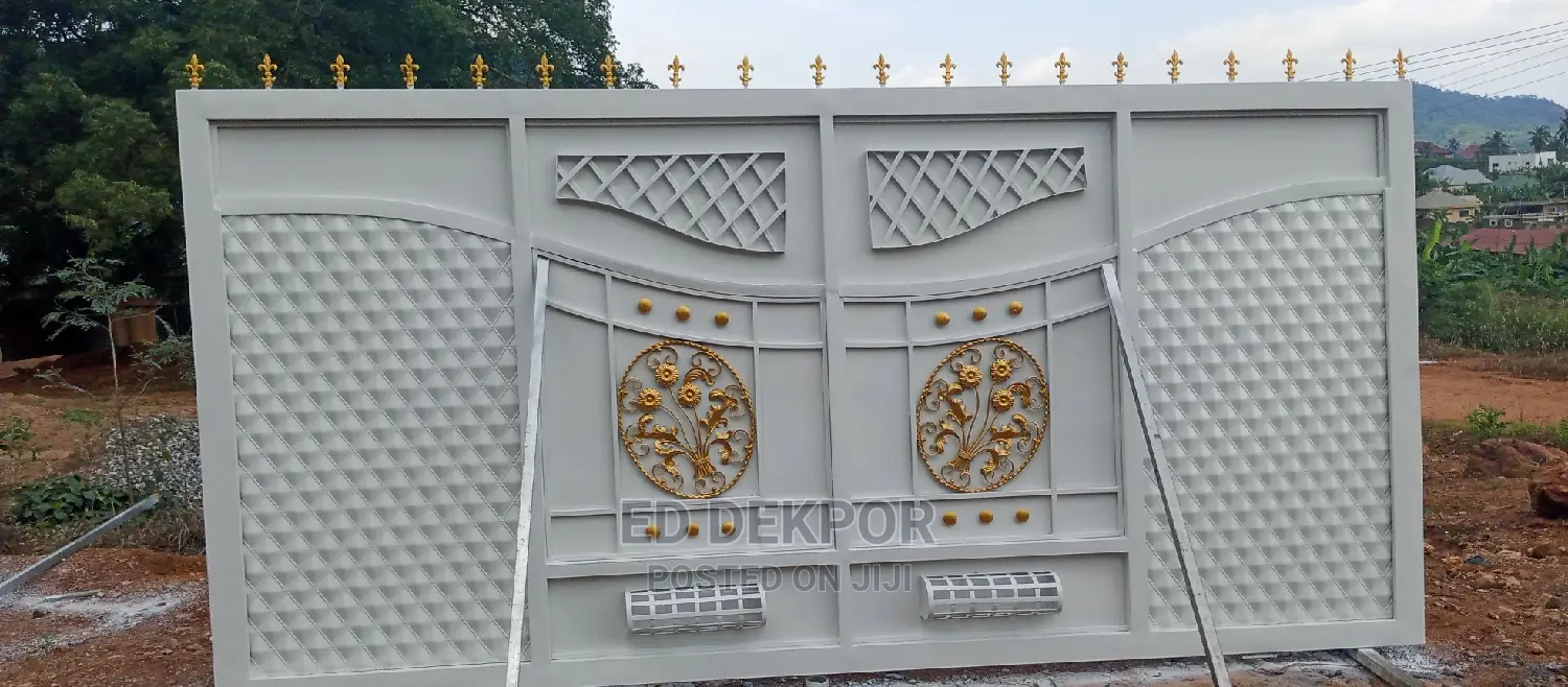 Gold Metal Gate