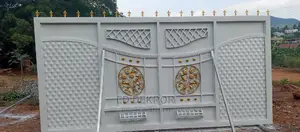 Gold Metal Gate