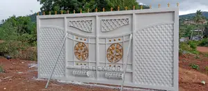 Gold Metal Gate