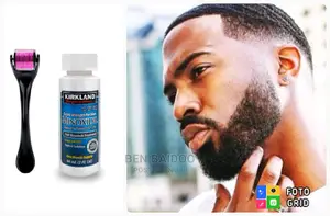 Hair Growth Best Beard Combo(Men Kirkland Oil and Roller)