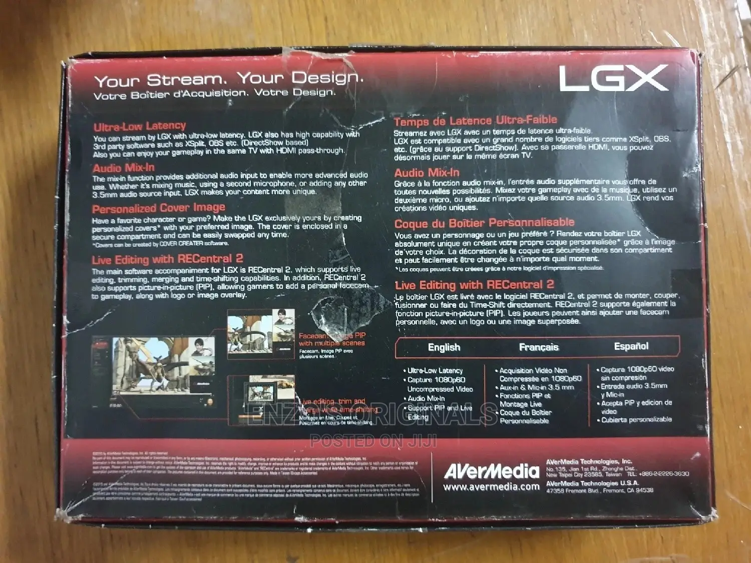 USB 3.0 HDMI Capture Card Live Streaming Device by Avermedia